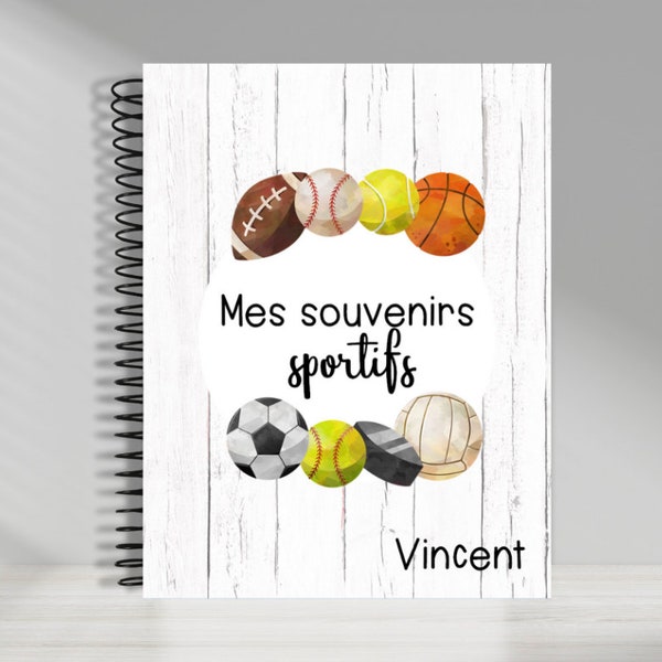 Album Mes souvenirs sportifs/ Album de sport en français