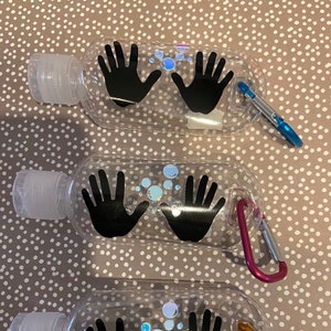 Clip Hand Sanitiser Bottle