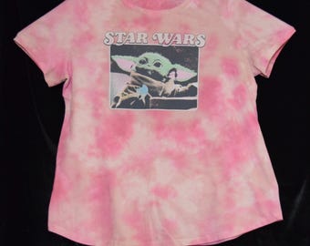 Baby Tie Dye Scoop Neck Women's XL