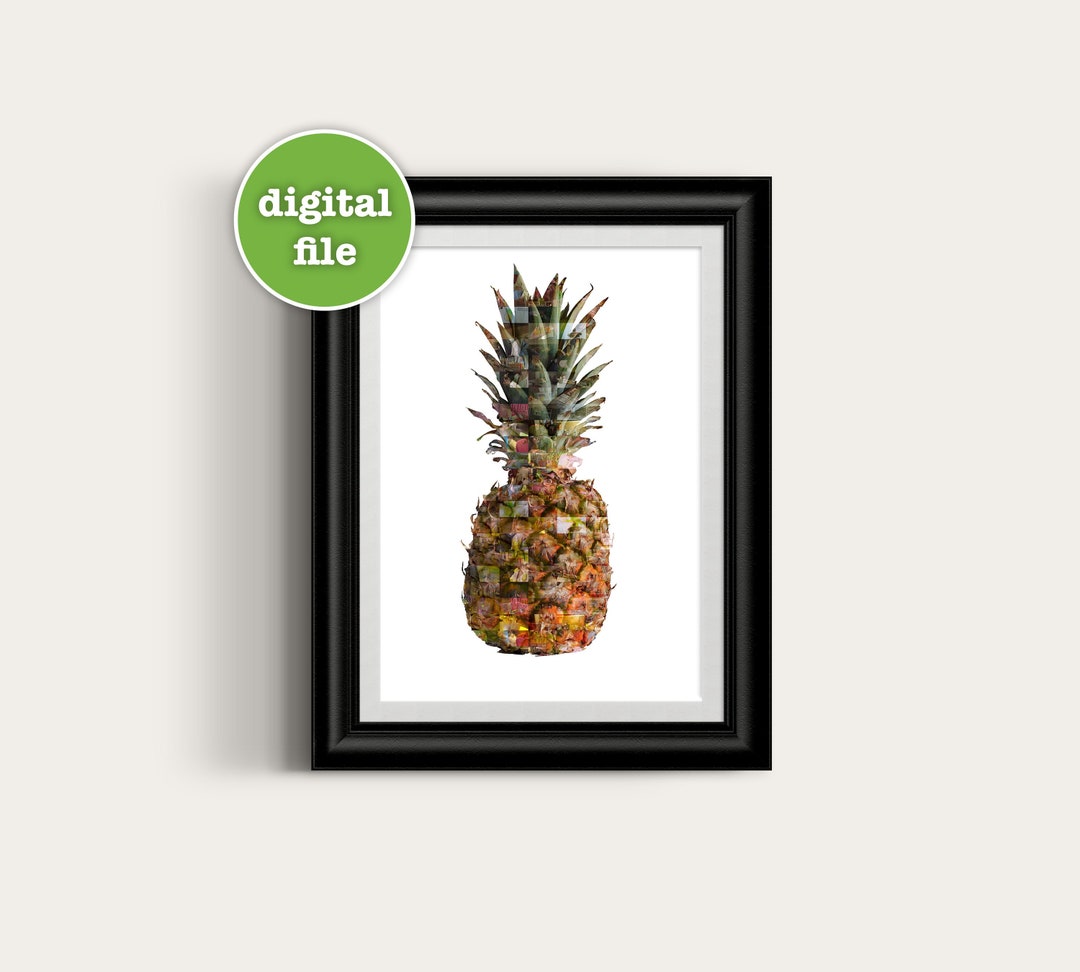 Every Pineapple in Psych Digital Print Etsy