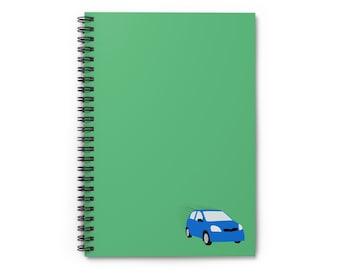 Psych The Blueberry Journal - Ruled Spiral Notebook - Psychos - Fan Gift - TV Show Merch