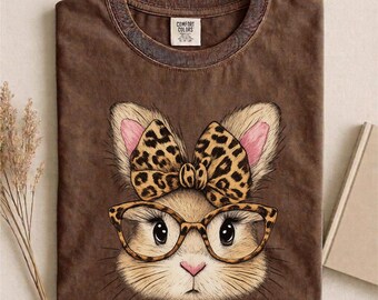 Happy Easter Bunny png, Retro Leopard Bunny png, Coquette Easter Bunny png, Easter Sunday png, Trendy Easter Day png, Bow Bunny png, Spring