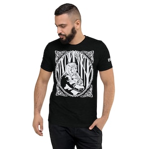 Witcher Fan Art T Shirt | Ciri and witcher tshirt | Nerd Shirt | Fan art | Witcher Mine