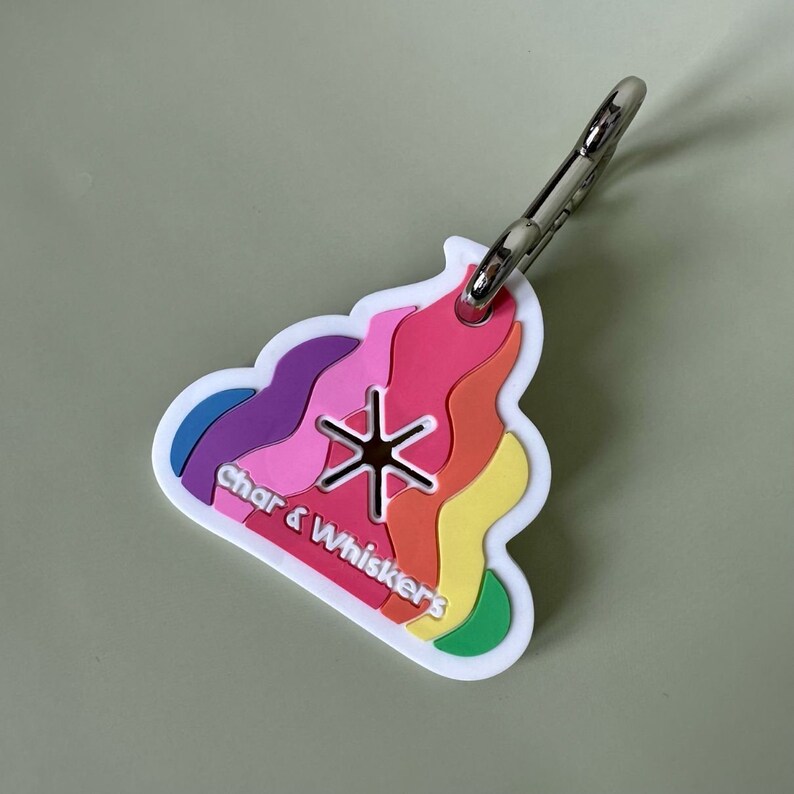 Rainbow Poo Poop Loop - Etsy Australia