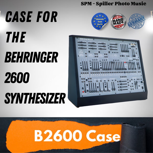 Behringer 2600 Synthesizer: 3D gedrucktes Gehäuse im Vintage Classic Synth design