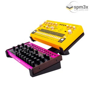 B2 - Behringer Edge, TD-3, RD-6 Tischständer für 2 Synthesizer