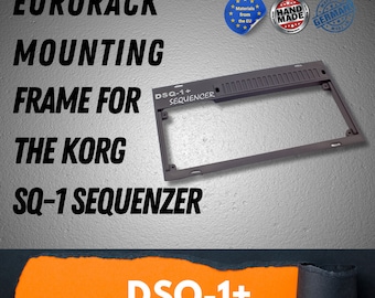 DSQ-1 - Eurorack mounting frame for Korg SQ-1 sequencer