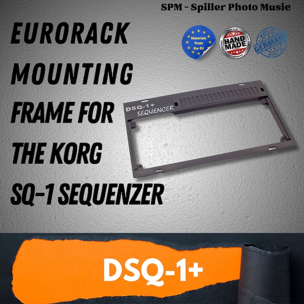 DSQ-1 - Eurorack mounting frame for Korg SQ-1 sequencer