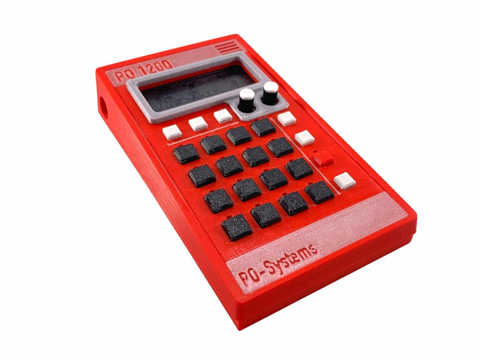 PO 1200 - 3D Printed Case for the Teenage Engineering Pocket