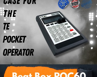 Beat Box POC60 - 3D gedrucktes Gehäuse für den Teenage Engineering Pocket Operator