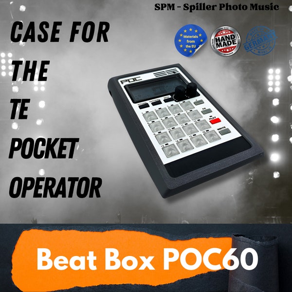 Beat Box POC60 - Étui imprimé en 3D pour le Teenage Engineering Pocket Operator