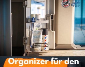 Hygieneartikel Organizer für VW California Ocean, Coast, Comfort Line T5, T5.1, T5.2 und T6 - für den Einbau in den Schrank