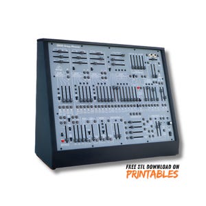 Behringer 2600 Synthesizer: 3D-printat fodral i klassisk vintage-synthdesign