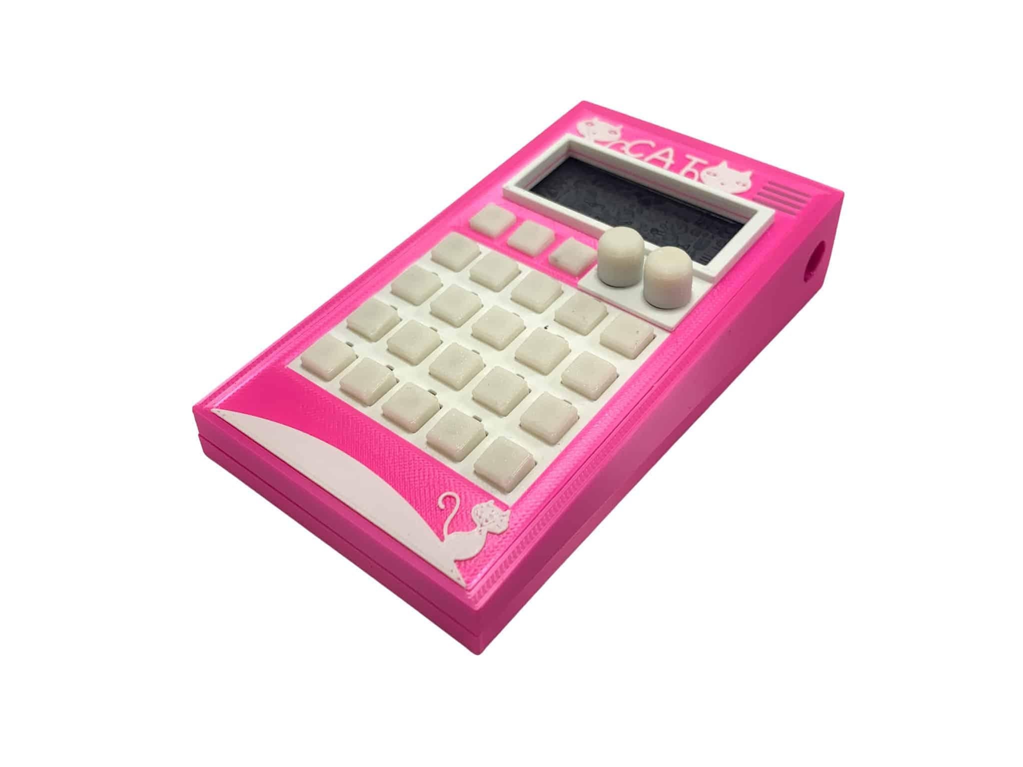 Pocket Operator Case  - The Cat - 3 D printed housing for the Teenage Engineering Pocket Operator
