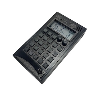 Night Cat - 3D Printed Black Case for the Teenage Engineering Pocket Operator