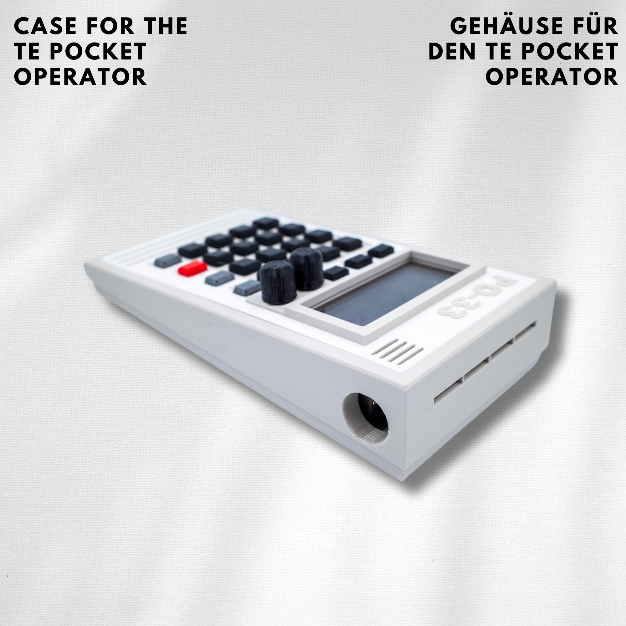 PO33-LET - 3D Printed Case for the Teenage Engineering Pocket