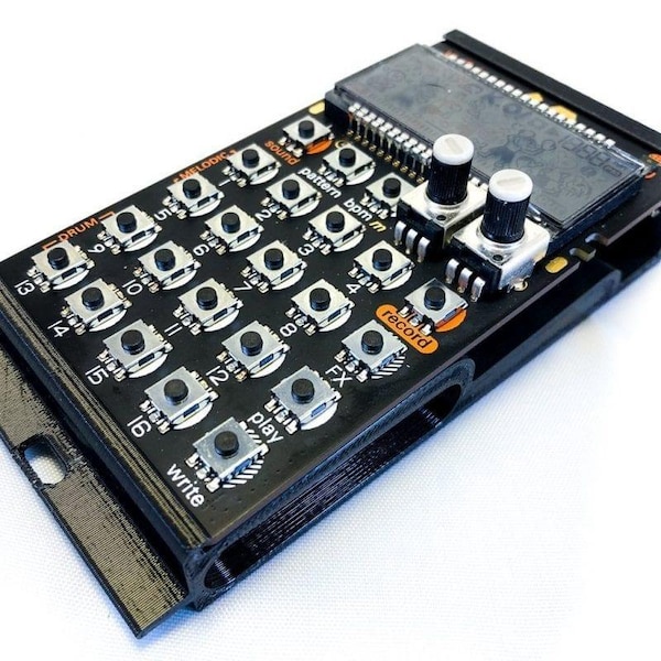 Pocket Operator Eurorack mounting frame for installing one Teenage Engineerings' Pocket Operator