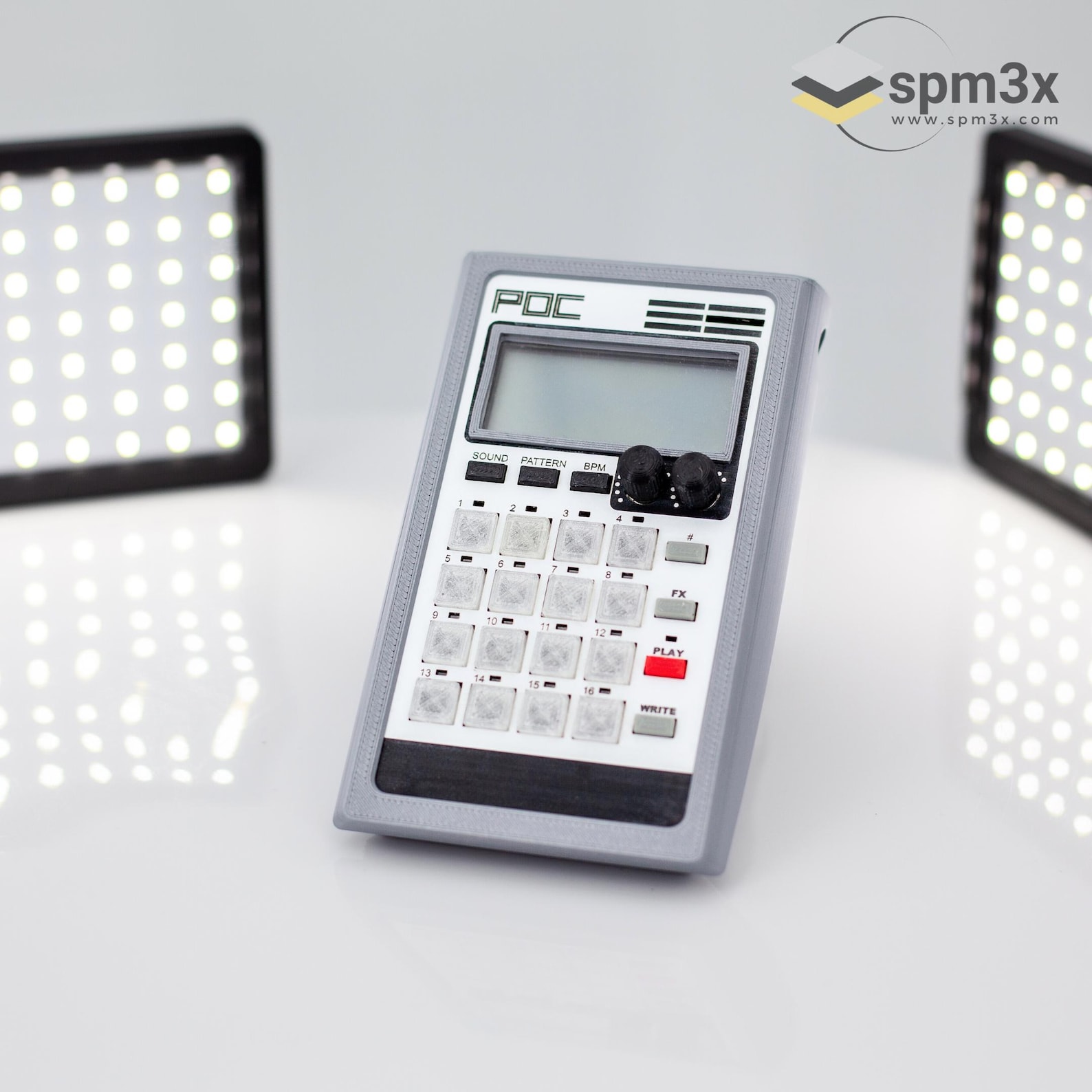 Beat Box POC60 - 3D printed case for the Teenage Engineering Pocket Operator - Case suits all TE POs from PO-12 to PO-35