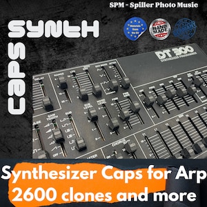 Arp 2600 Clone, TTSH en Behringer 2600: Synthesizer slider caps
