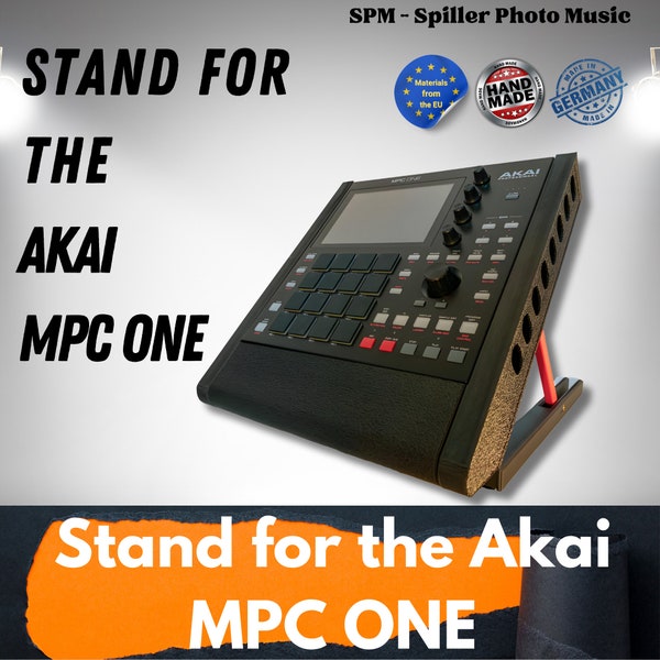 Stand for the Akai MPC One - Adjustable Tabletop / Desktop stand for the Akai MPC One