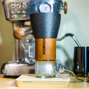 Comandante c40 hand grinder - funnel and stand
