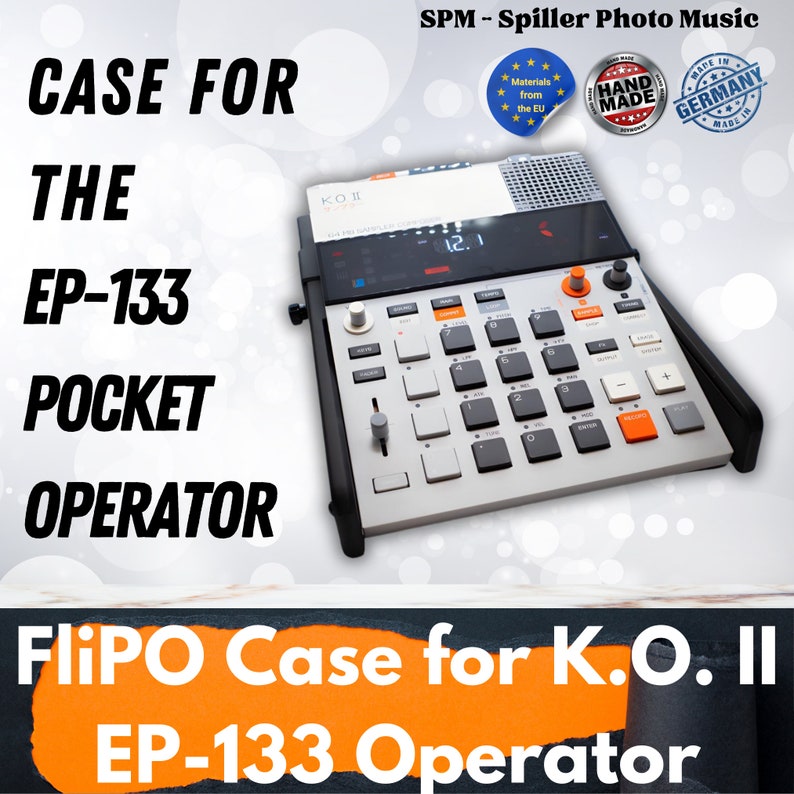 Case for the EP-133 KO II FLIPo Case & Stand for the Teenage Engineering Pocket Operator image 1