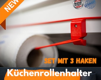 Kitchen Roll Holder for VW California T5, T6: Exclusively designed to fit the SPM Ceiling Shelf