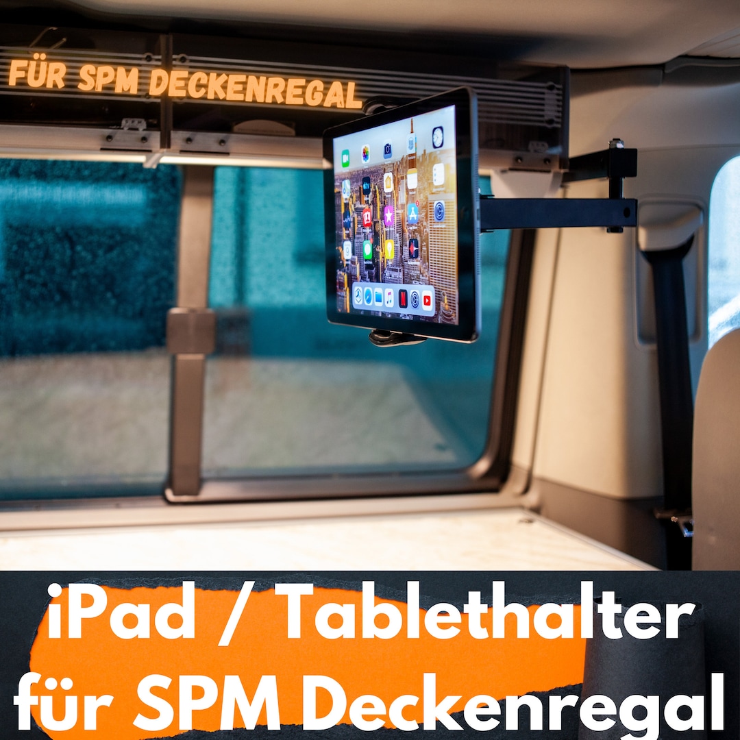 Camper Van Car Ceiling Ipad Mount IPad Holder Tablet Holder For