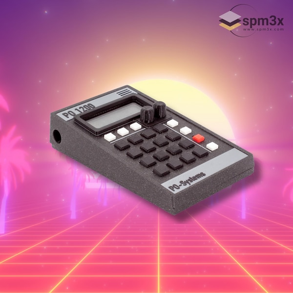 PO 1200 - Étui imprimé en 3D pour l'opérateur de poche Teenage Engineering