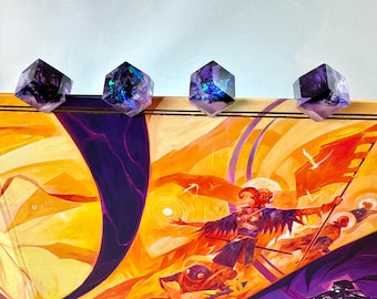 Handmade Resin Tracking Tokens for GM Screens - Daggerheart Fear Tracker