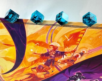 Handmade Resin Tracking Tokens for GM Screens - Daggerheart Fear Tracker