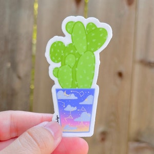 Pegatinas de plantas para botella de agua, pegatinas de plantas, regalos de plantas, regalos de plantas para amantes de las plantas, regalos de plantas para mujeres, ideas de regalos de plantas
