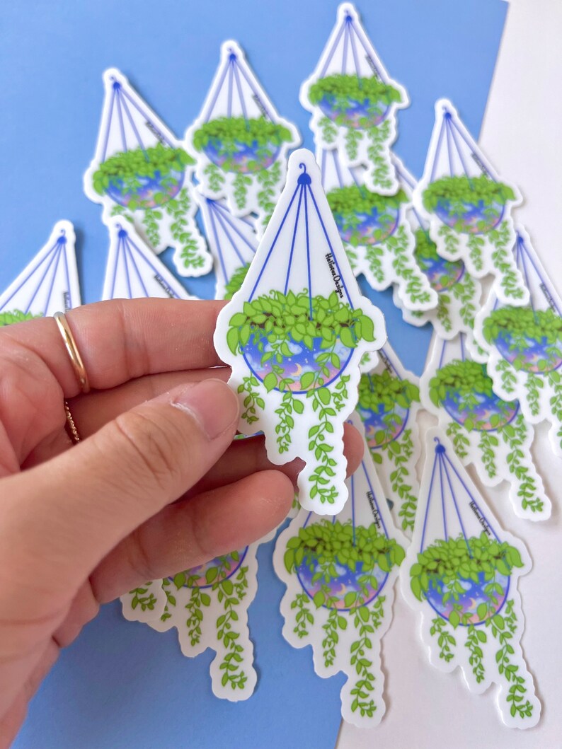 Plant Stickers for Water Bottle, Plant Stickers, Plant Gifts, Plant ...