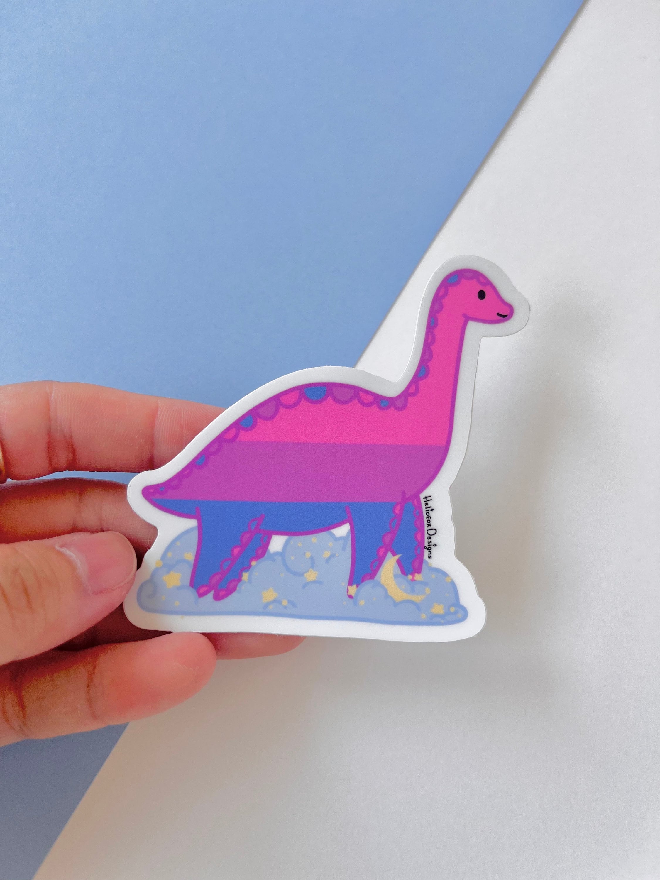 Bisexual Pride Sticker, Bisexual Flag Sticker, Pride Sticker, LGBTQIA ...