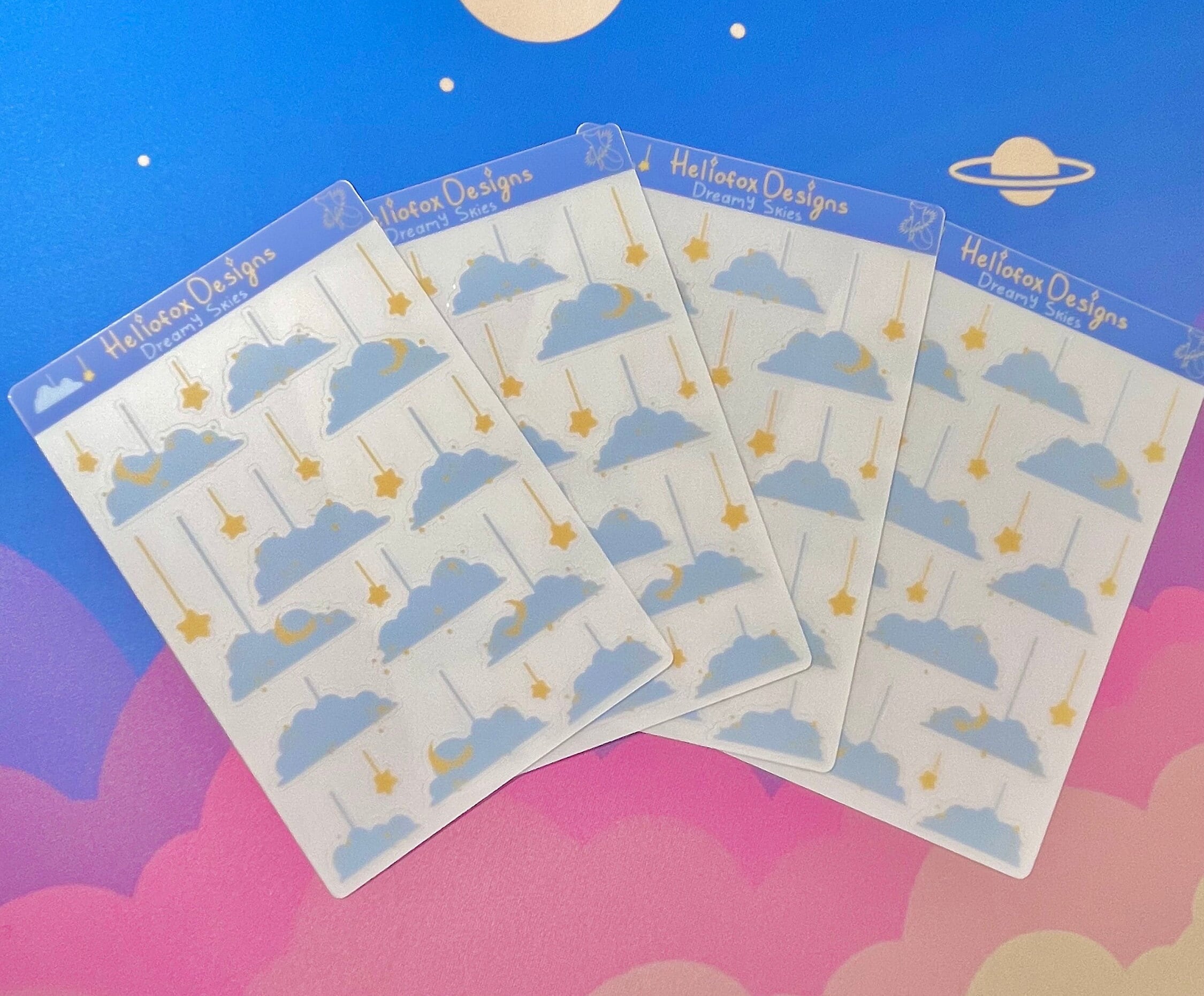 Sticker Sheet, Clear Sticker Sheet, Sticker Sheet Cute, Sticker Sheet ...