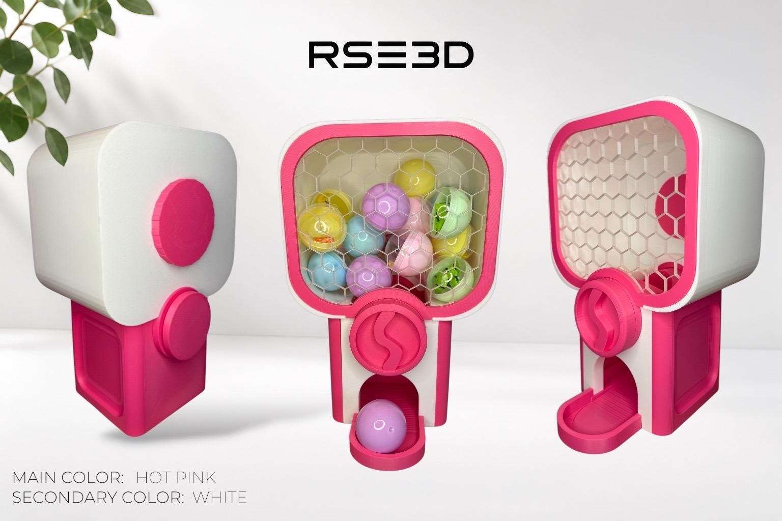 SASKATE Machine à capsules miniature pour enfants - Machine à capsules miniature - Jouet pour garçons et filles - Avec boîtes à œufs surprise