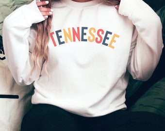 Vintage Style Tennessee Sweatshirt: Unisex Comfort Fit