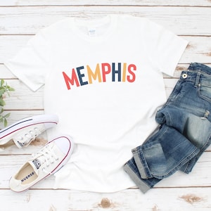 Memphis T-Shirt: Retro Style, Trending Colors