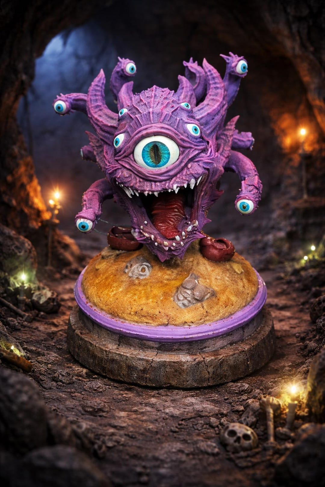 Smiling Beholder || D&D BBG || Pathfinder || Fantasy - Etsy
