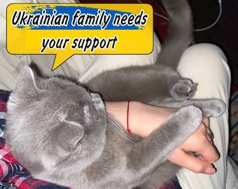 Ukrainian Postcard. Ukrainian pet. Cat Olivka. Save Ukraine. Digital file Download. Support Ukrainain Family. #StandWithUkraine