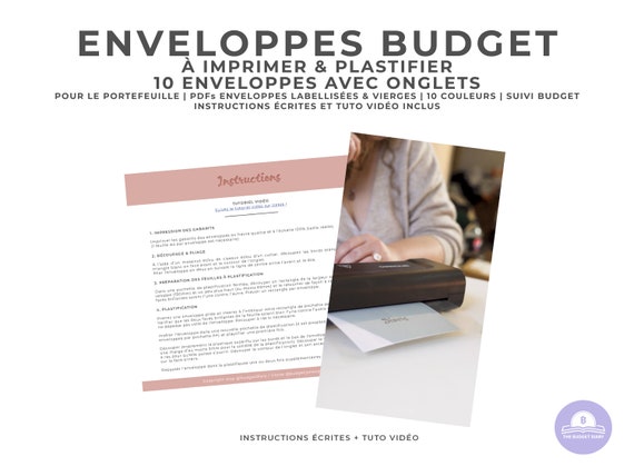 Enveloppe budget portefeuille - Floral (digital) – Budget Diary