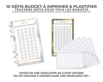 Lot De 100 Enveloppes Défi Épargne – Format A6, 48 Trackers Budget, Pour Planification Et Voyage - 8