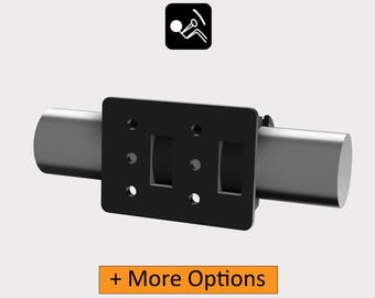 Round Tube Mounting Adapter for 8020 aluminum profile accessories