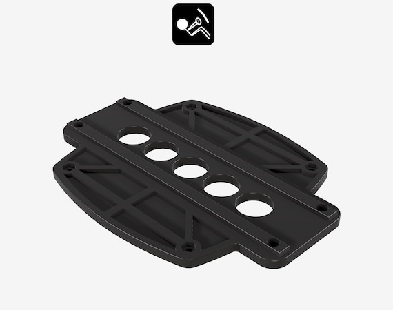 BST-1 Bass Shaker Metal Mount for Aluminum Profile / SimRacing by
