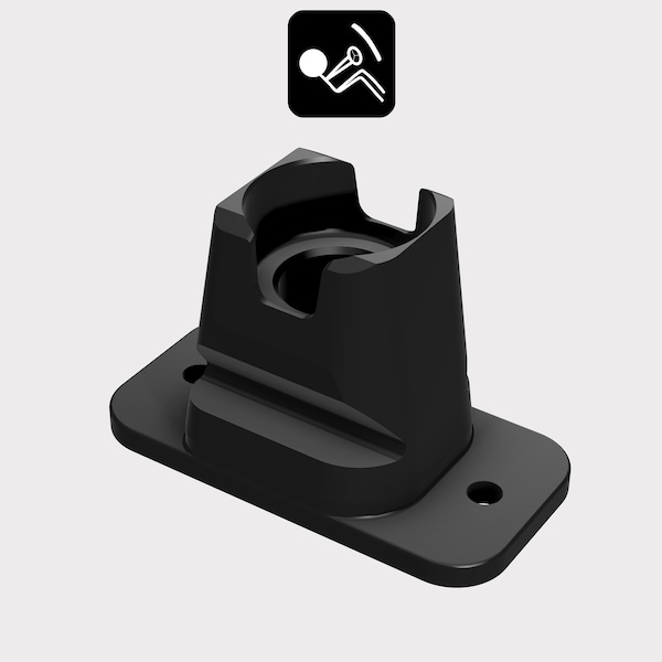 Fanatec QR2 Steering Wheel Mount for Sim Racing - Aluminum Profile or Wall - Quick Release 2