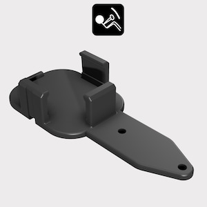 Dual XGPS 160 Mount for windshield using RAM suction cup