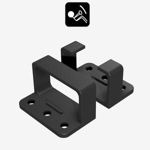iEcopower Power Strip Mount for sim racing rig