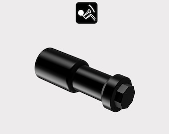 Porsche Center Lock Wheel Tool - Used for Locking Pin Alignment