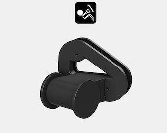 Seatbelt Roller Slider Clamp for sim racing seat belt tensioner