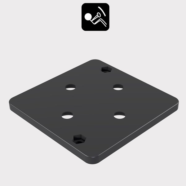 Simucube E-stop Button Mount